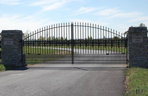 Entrance & Paddock Gates